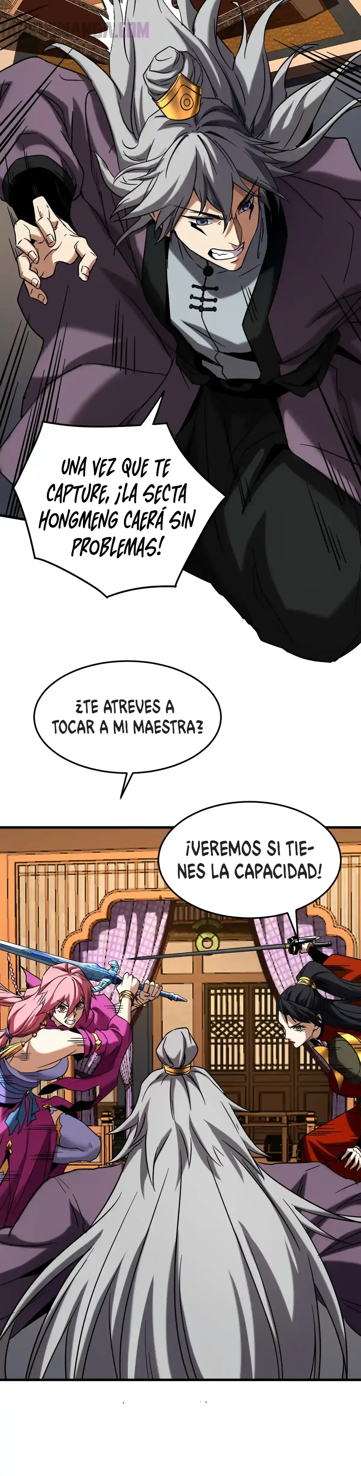 Mientras mis discípulas se matan, yo me relajo! > Capitulo 150 > Page 61